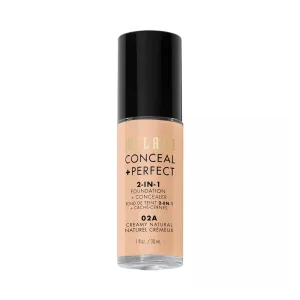 Base + Corretivo Milani MPCF-02A - 2 em 1 - Creamy Natural