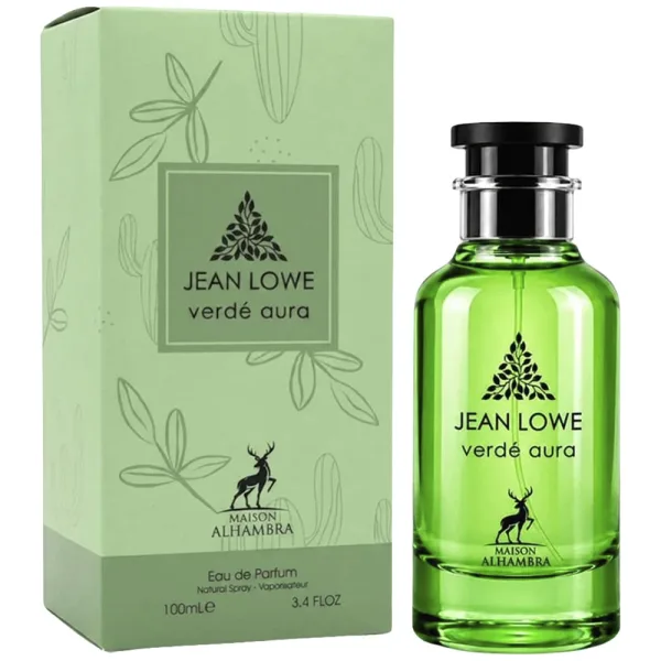 Perfume Maison Alhambra Jean Lowe Verdé Aura - Eau de Parfum - Unissex - 100ML