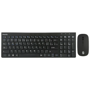 Kit Mouse e Teclado Smartfy TW01B - Sem Fio - Português - Preto