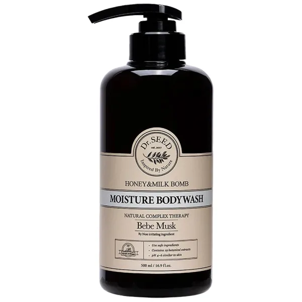 Sabonete Líquido Dr. Seed Moisture Bodywash Honey & Milk Bomb - 500ML