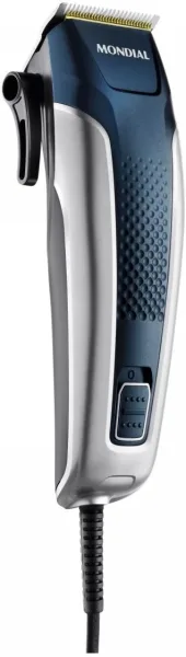 Maquina De Cortar Cabelo Mondial Titanium Power CR-09M - 8 em 1 - 10W - 220V - Azul