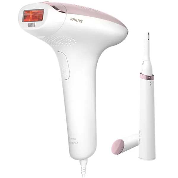Depilador Elétrico Philips Lumea IPL Hair Removal 7000 BRI-920/00 - Bivolt - Branco e Rosa