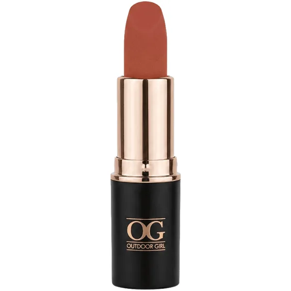 Batom Outdoor Girl Ultra Plush Matte PureGlow S8198 - UP06 Huge Rose - 4Gr