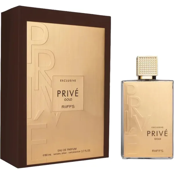 Perfume Riiffs Exclusive Prive Gold - Eau de Parfum - Masculino - 80ML