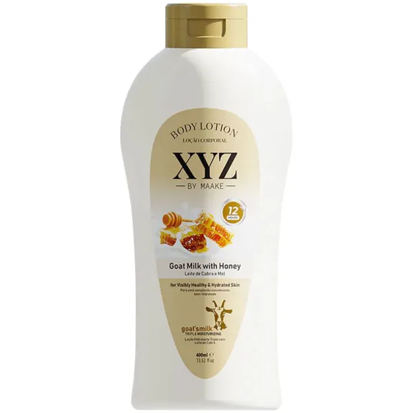 Loção Corporal XYZ Goat Milk with Honey - 400ML