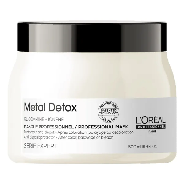 Máscara Capilar L'Oréal Professionnel Metal Detox - 500mL