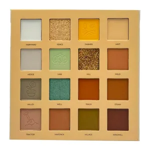 Paleta de Sombras Outdoor Girl The Gardener's Palette DE7272 - 16 Cores - 16Gr