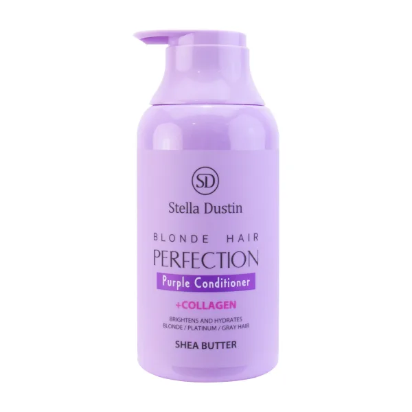 Condicionador Stella Dustin Blonde Hair Perfection - 500mL - Shea Butter