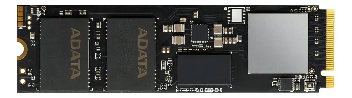 SSD m.2 2280 1TB NVMe PCIe Gen 4x4 Adata XPG GAMMIX S70 AGAMMIXS70B-1T-CS 3D NAND Leitura: 7400MB/s e Gravação: 5500MB/s
