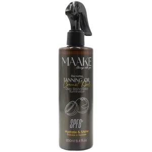 Óleo Bronzeador Maake Tanning - Coconut Oil - SPF8+ - 250ML