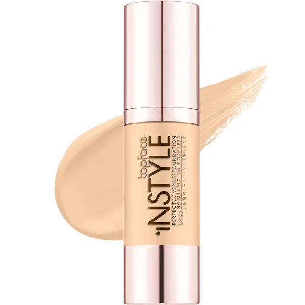 Base Líquida TopFace Instyle Perfect Coverage Foundation PT463 - SPF 20 - 002 - 30ML