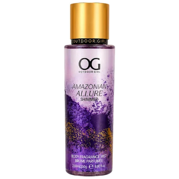 Colônia Body Mist Outdoor Girl - 250ML - Amazonian Allure Shimmer