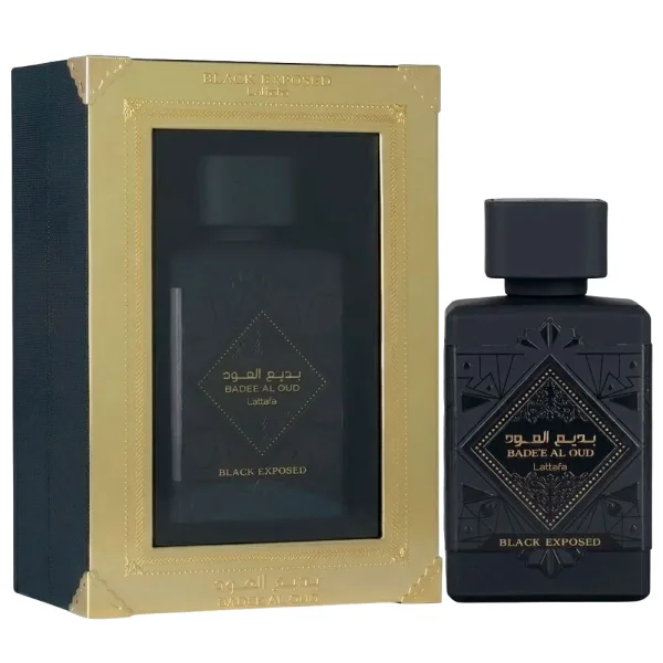 Perfume Lattafa Bade'e Al Oud Black Exposed - Eau de Parfum - Masculino - 100ML