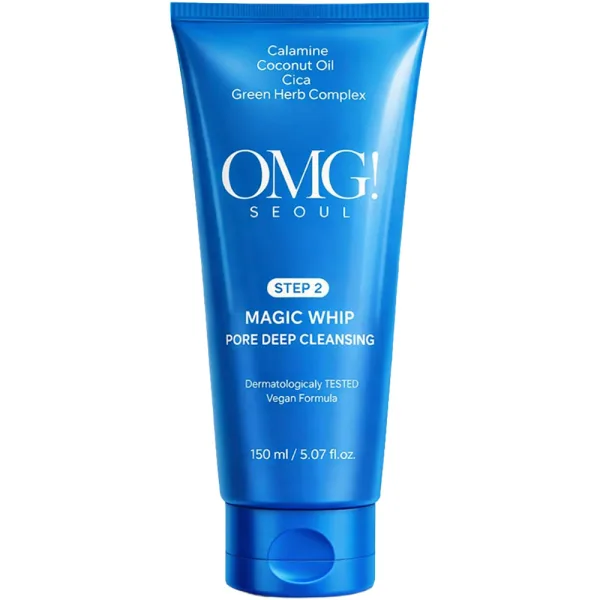 Limpador Facial OMG! Seoul Magic Whip Pore Deep Cleansing- Step 2 - 150ML