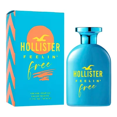 Perfume Hollister Feelin' Free for Him - Eau de Toilette - Masculino - 100ML