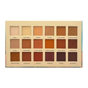 Paleta de Sombras Outdoor Girl The Autumn Matte Palette DE7275 - 18 Cores - 20Gr