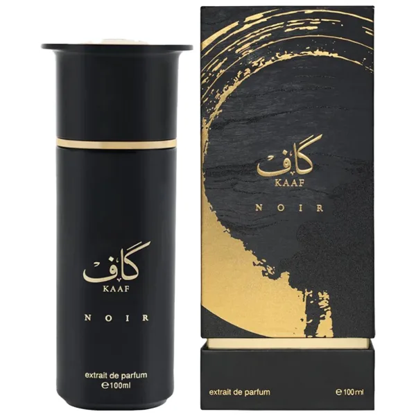 Perfume Ahmed Al Maghribi Kaaf Noir - Extrait de Parfum - Unissex - 100ML