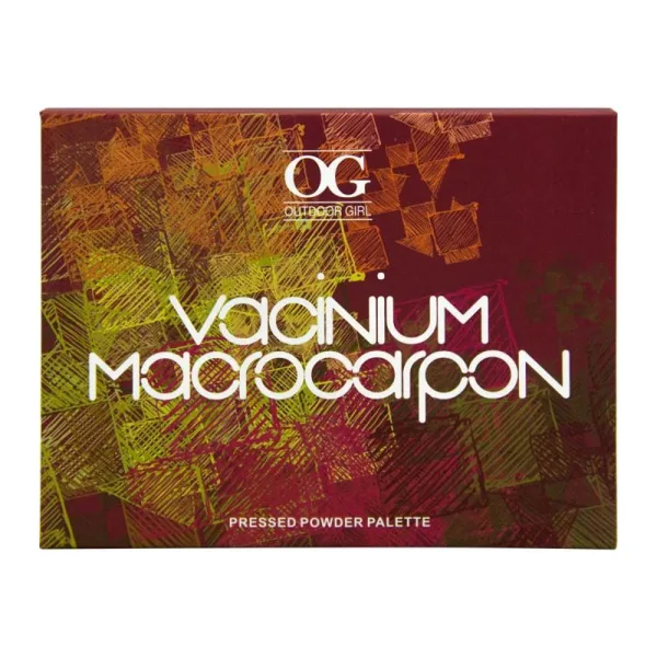 Paleta de Sombras Outdoor Girl Vacinium Macrocarpon DE7177 - 12 Cores - 10.8Gr