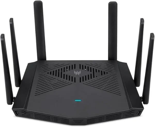 Roteador Acer Predator Connect W6x Wi-Fi 6 AX6000 de banda dupla Quad-core A53