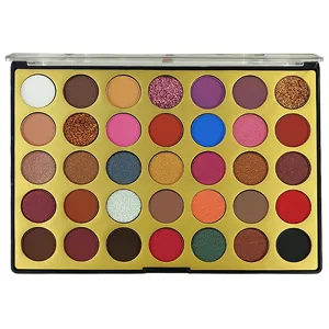 Paleta de Sombras Miss Rôse High Gloss & Matte Eyeshadow PY7001-081MY - 53Gr - 35 Cores