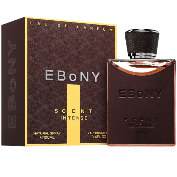 Perfume Fragance World Ebony Scent Intense - Eau de Parfum - Masculino - 100ML