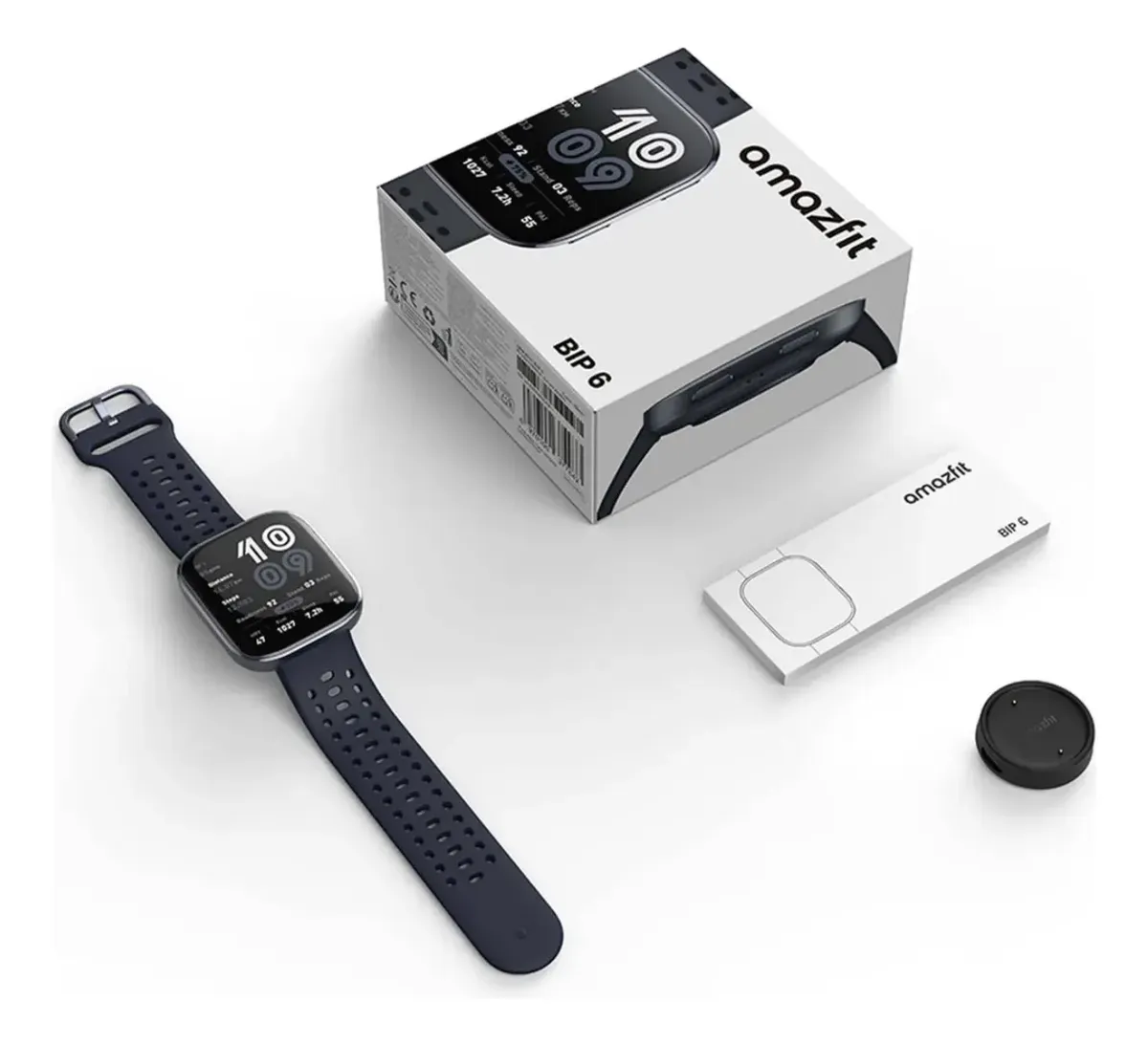 Relógio Smartwatch Amazfit Bip 6 Tela Amoled 46mm Resistent