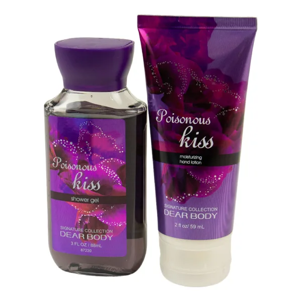 Kit Dear Body Poisonous Kiss - Feminino - 88ML + 59ML