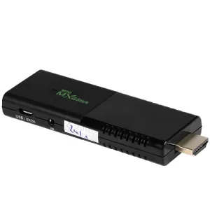 Receptor MXQ Mini Stick 8K Ultra HD Wi-Fi Android com RedPlay e My Family Cinema