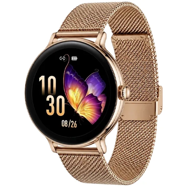 SmartWatch G-Tide Q2 Pro Classy - Bluetooth - À Prova D'água - Ouro Rosa