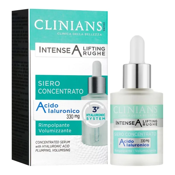Sérum Facial Clinians Intense A Lifting Rughe - Com Ácido Hialurônico - 30mL