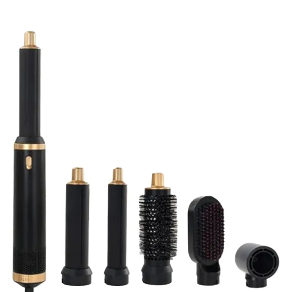 Kit de Secador e Modelador Tucano TC-S51 - 5 em 1 - 1200W - 220V 50/60Hz - Preto e Dourado
