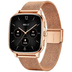 SmartWatch G-Tide S7 Pro Passion - Bluetooth - À Prova D'água - Ouro Rosa