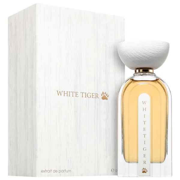 Perfume Ahmed Al Maghribi White Tiger - Extrait de Parfum - Unissex - 100ML