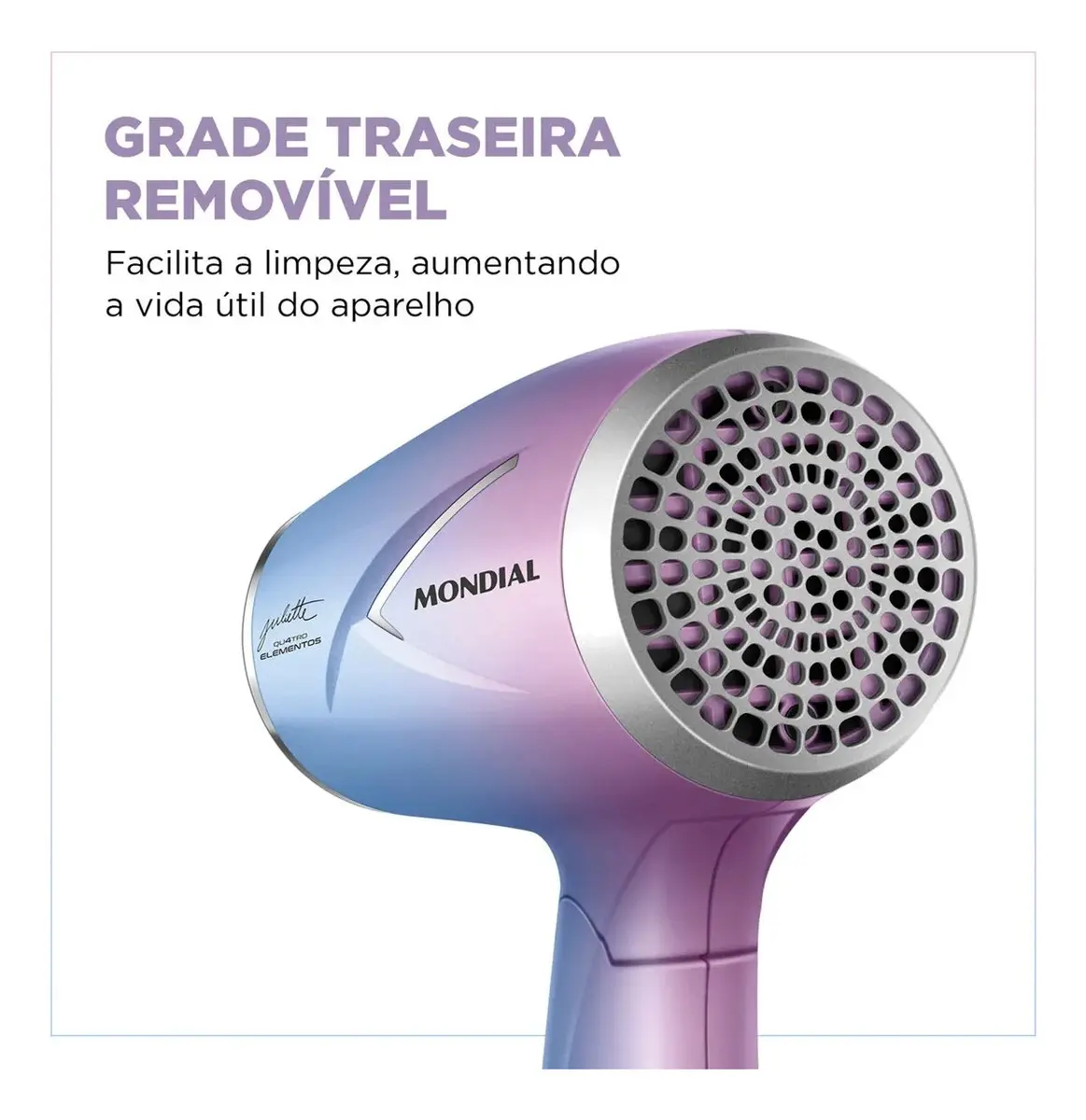 Secador de Cabelo By Juliette Mondial 1200W - SCT-JU-03