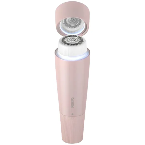 Depilador Elétrico Facial Philips 5000 Series BRR454/00 - Pilha AA - Rosa Lichia