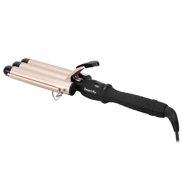 Modelador de Cachos Smartfy MC01G - Cerâmica/Triplo - Bivolt - Gold