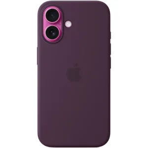 Capa Protetora Apple Leather Case Magsafe - Para Iphone 16 - Couro - Roxo