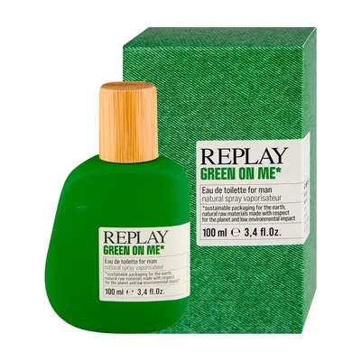 Perfume Replay Green On Me for man - Eau de Toilette - Masculino - 100ML