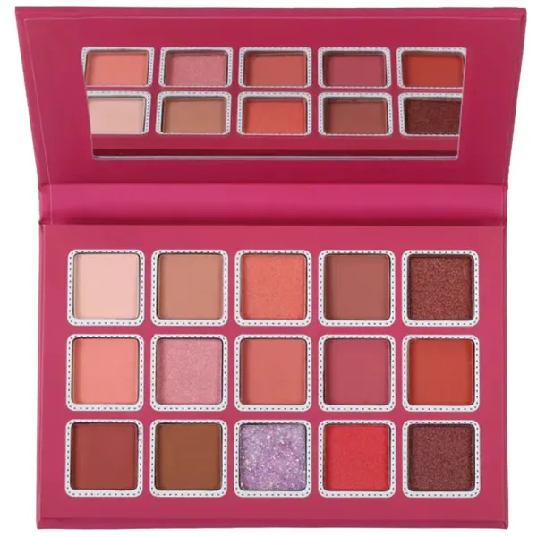 Paleta de Sombras Miss Rôse Eyeshadows Palette Snow White 7001-085M2 - 15Gr - 15 Cores