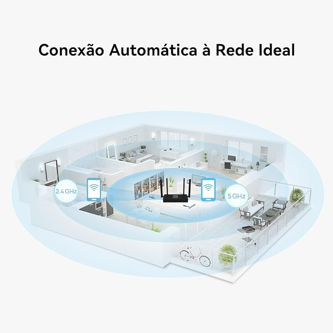 Roteador, HUAWEI WiFi AX3S, Wi-Fi 6 Plus 3000MPS, Vizualização de diagnósticos WI-Fi, Controle dos Pais, Preto