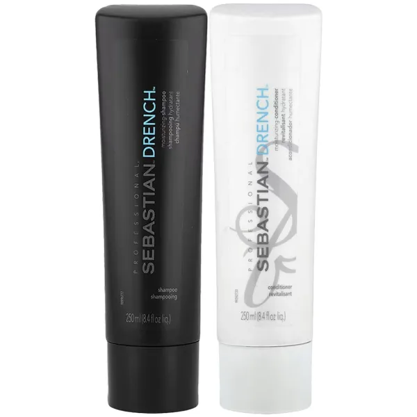 Kit Shampoo + Condicionador Sebastian Professional Drench - 250ML
