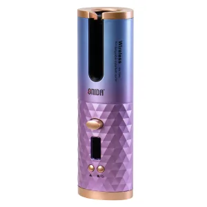Modelador de Cachos Onida ON-7045 - 34W - 200°C - Sem Fio - Roxo e Azul