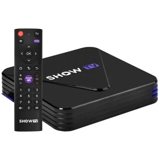 Receptor Show TV 4K Ultra HD Wi-Fi Android IPTV