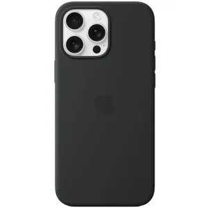 Capa Protetora Apple Leather Case Magsafe - Para Iphone 16 Pro Max - Couro - Preto