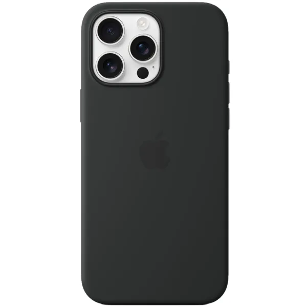 Capa Protetora Apple Leather Case Magsafe - Para Iphone 16 Pro Max - Couro - Preto
