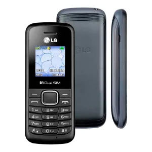 Celular LG B220A 3G - 32/32MB - 1.45'' - Dual-Sim - Preto