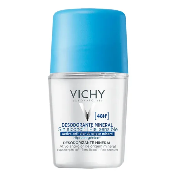 Desodorante Vichy Mineral 48H Roll-On - 50mL