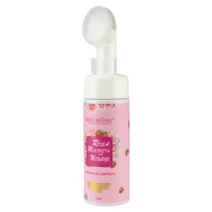 Espuma de Limpeza Facial Miss Rôse Rosa Mosqueta com Morango - 150mL