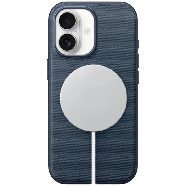 Capa Protetora Apple TechWoven Case Magsafe - Para Iphone 17 - Poliéster - Azul
