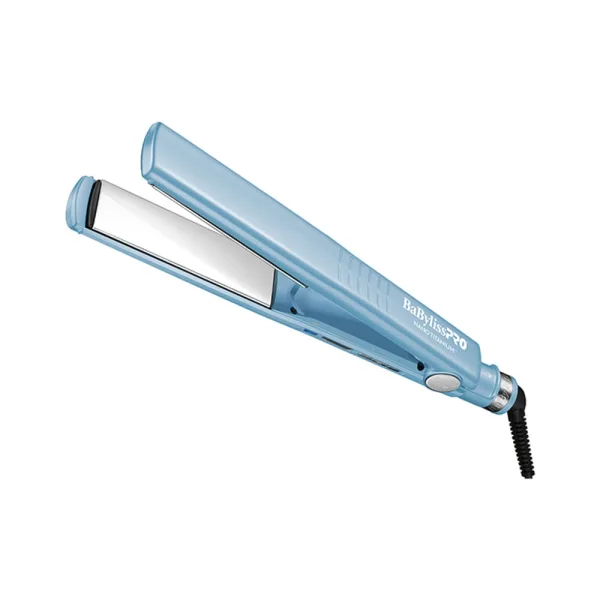 Prancha para Cabelo Babyliss Pro Nano Titanium Dual Ionic BNT9125TUZ - 230°C - Bivolt - Azul